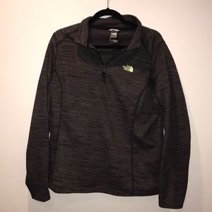 North Face Quarter zip fleece